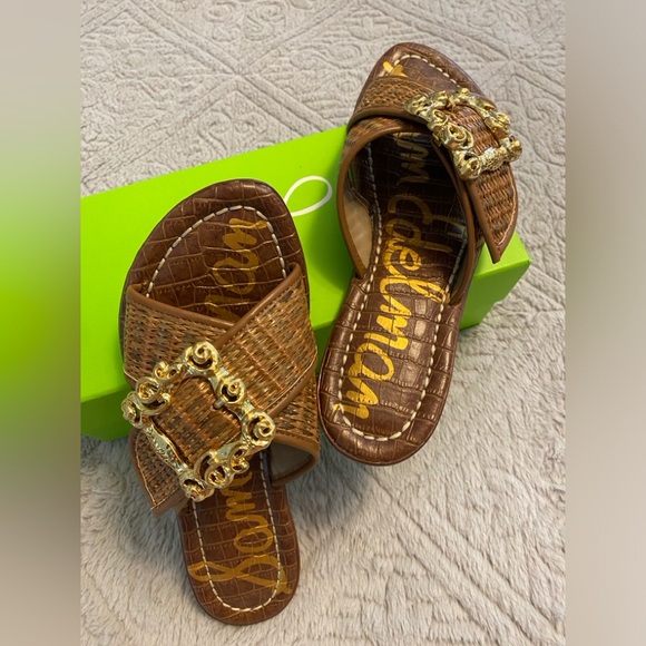 BNIB Sam Edelman Gracyn Sandals 8 - Picture 1 of 4